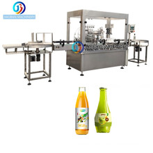 JB-YG4 Automatic Fruit Juice Filling And Packing Machine Apple Juice Filler Plastic Bottle Beverage Filling Capping Machine